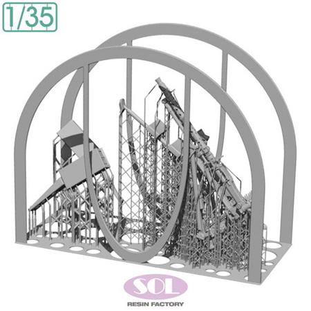 MG34 on MG-LAFETTE Low profile setup (3D printed)