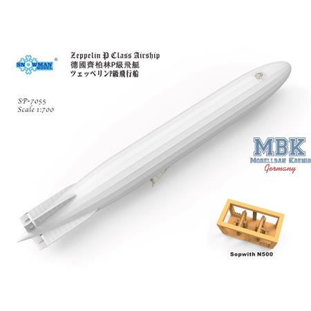 Zeppelin P Class Airship w/3D printed N500