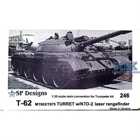 T-62 M1962/75 Turret w/ KTD-2 laser rangefinder