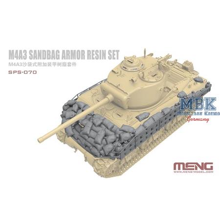 M4A3 Sandbag Armor Set (RESIN)