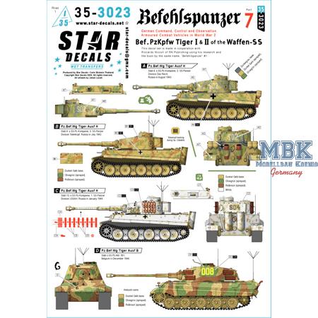 Befehlspanzer # 7 - Tiger I & II of W-SS