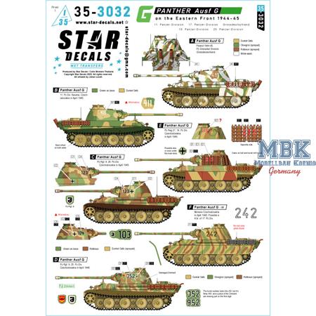 Panther Ausf. G on the Eastern Front 1944-45