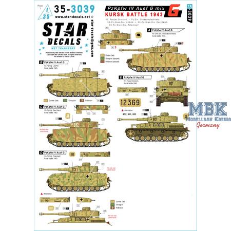 PzKpfw IV Ausf G mix - Kursk battle 1943