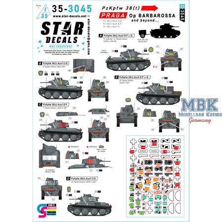 PzKpfw 38(t) Praga - Operation Barbarossa +