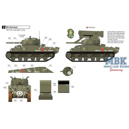 US 70th Tank Battalion - Utah-Beach