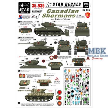 Canadian Shermans in the Korean War