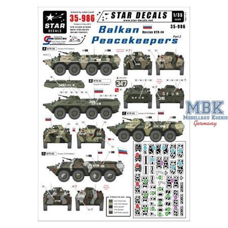 Balkan Peacekeepers #2 - Russian BTR-80