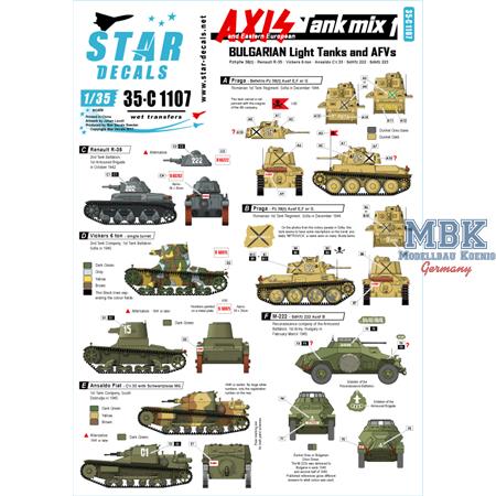 Axis & Eastern European Tank Mix 1