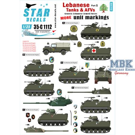 Lebanese Tanks & AFVs 5