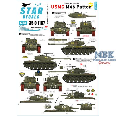 USMC M46 Patton - Korean War 1950-53.