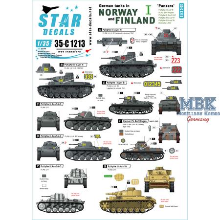 German tanks in Norway & Finland # I