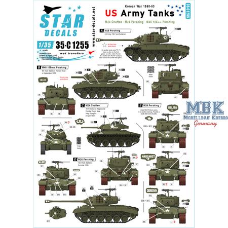 US Army Tanks in Korea 1950-53