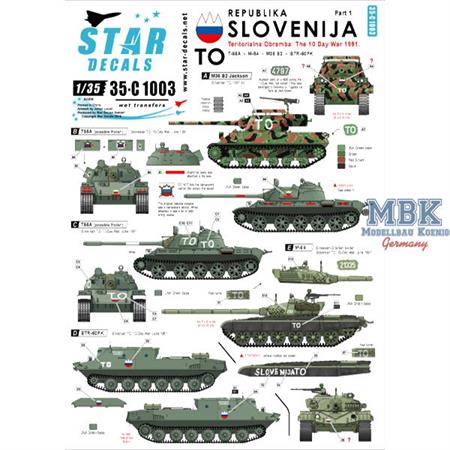 Slovenija #1. TO, 1991 Ten-Day-War