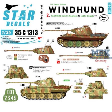 Windhund # 2. 116. Panzer Division Windhund