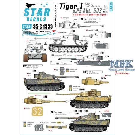 Tiger I. sPzAbt 502 # 1
