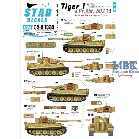 Tiger I. sPzAbt 502 # 3