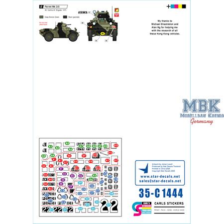 Hong Kong Armour - British AFV # 1