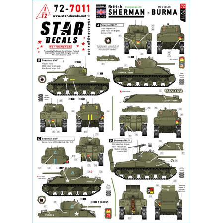 Sherman in Burma - British and Commonwealth