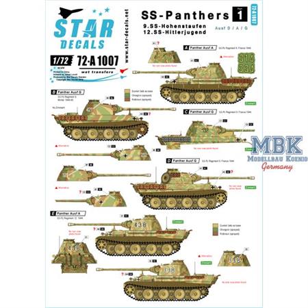 SS-Panthers - 9.SS-Hohenstaufen and 12.SS-HJ