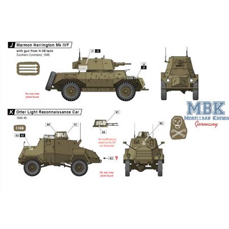 Early IDF markings # 1 - Armoured cars and AFV