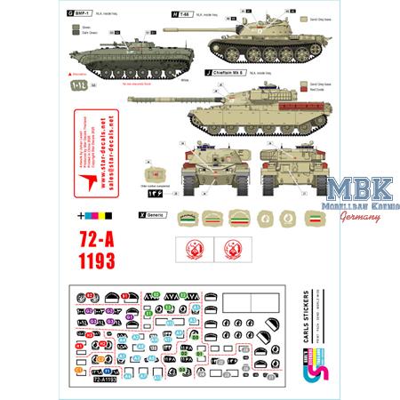 Iranian Tanks and AFVs # 3 - NLA / Mujahedin