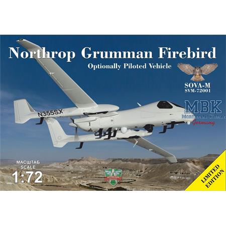 Northrop Grumman Firebird w/ Antennas and sensors