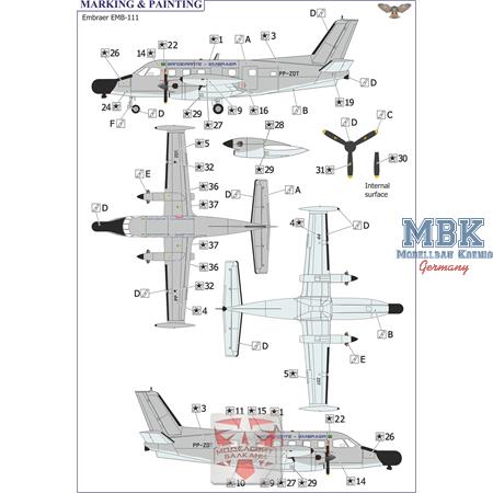 P-95B Bandeirulha (Brazil liveries)