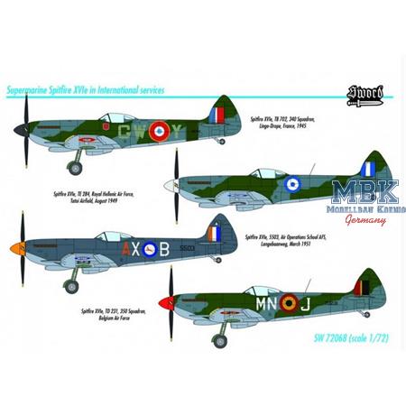 Spitfire XVIe in international services