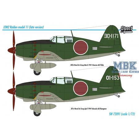 J2M2 Raiden model 11 (late version)