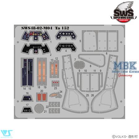 Focke-Wulf Ta-152 H-1 Photo-Etched Set