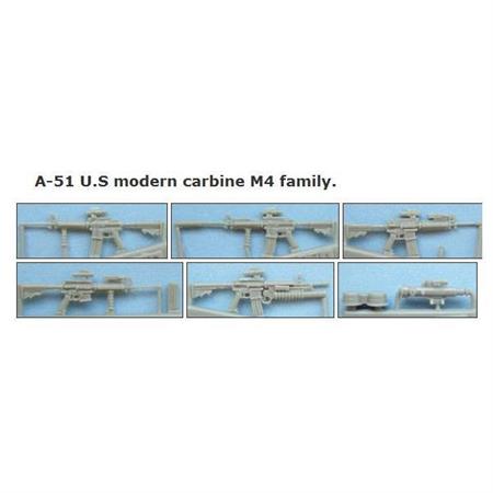 US modern carbine M4 family
