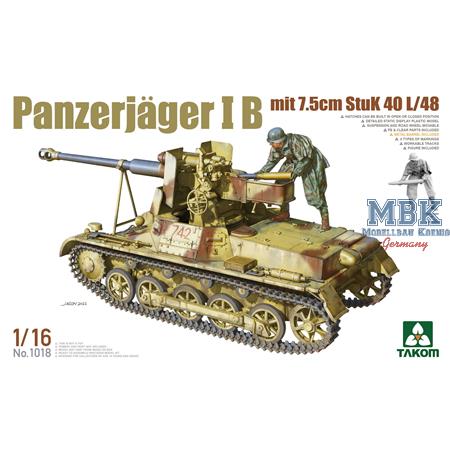 Panzerjäger IB mit 7.5cm Stuk 40 L/48 (1:16)