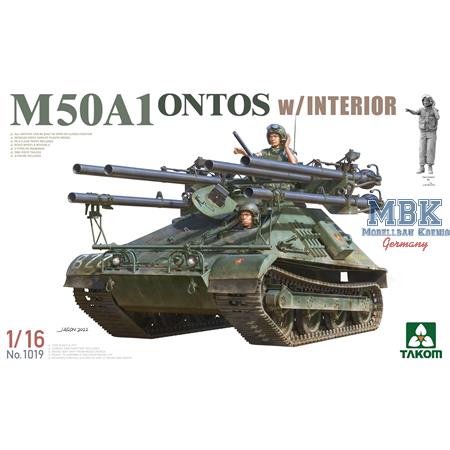 M50A1 Ontos w/interior 1:16