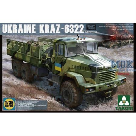 Ukraine Kraz-6322 late heavy truck