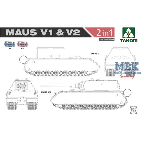 Maus V1 & V2  2 in 1 (Limited Edition)