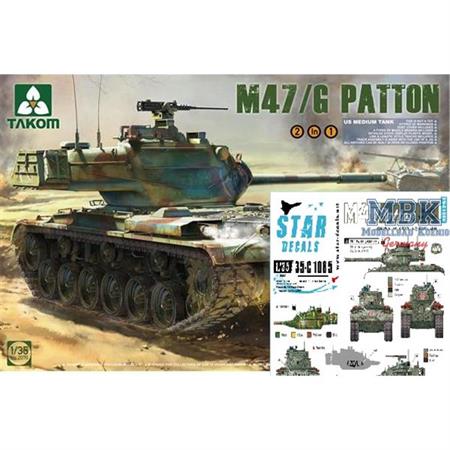 Special: M-47 Patton inkl. Star Decals: Balkan M47