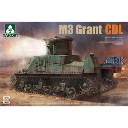 BRITISH MEDIUM TANK M3 Grant CDL