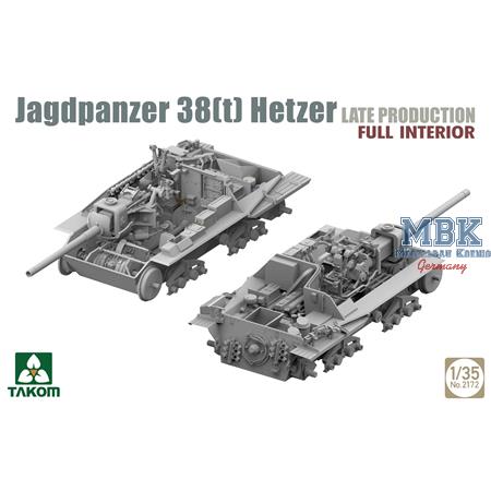 Jagdpanzer 38(t) Hetzer LATE w/ Full Interior