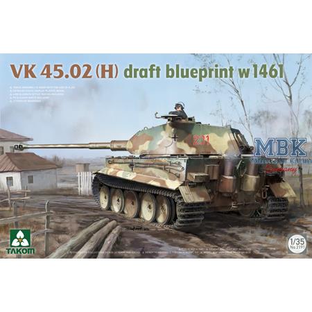 VK 45.02 (H) draft blueprint w1461