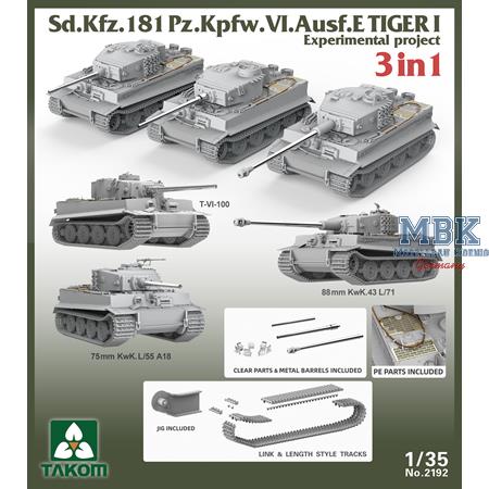 Tiger I Sd.Kfz.181 Pz.Kpfw. VI Ausf.E Experimental