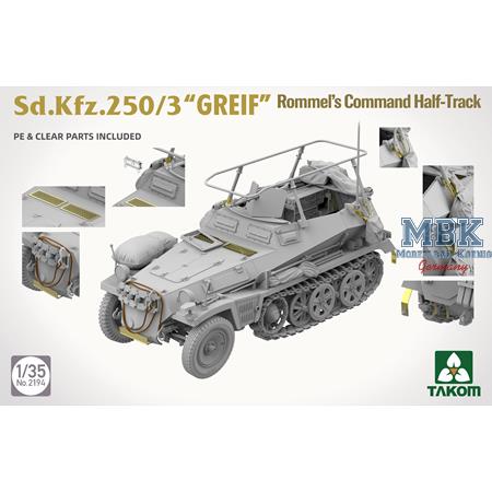 Sd.Kfz.250/3 "GREIF" Rommel's Command Half-Track