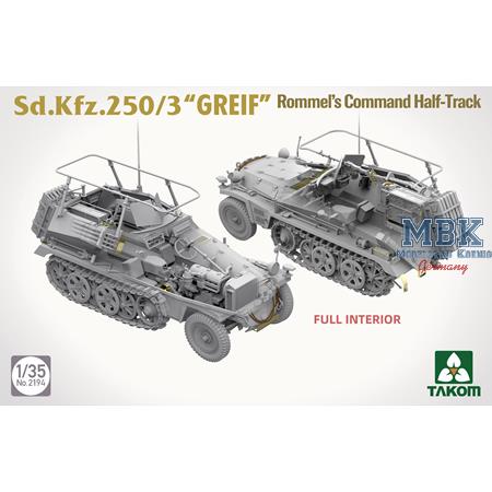 Sd.Kfz.250/3 "GREIF" Rommel's Command Half-Track