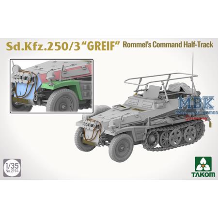 Sd.Kfz.250/3 "GREIF" Rommel's Command Half-Track