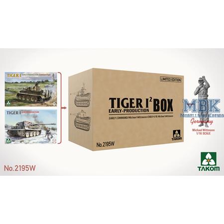 TIGER I² early production Box & 1:16 Wittmann