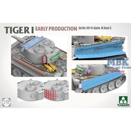 TIGER I early production Pz.Kpfw.VI Ausf. E