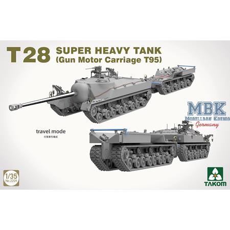T28 SUPER HEAVY TANK (Gun Motor Carriage T95)