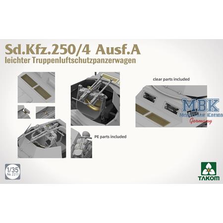 Sd.Kfz.250/4 Ausf.A Ie.Truppenluftschutzpanzerwgn.