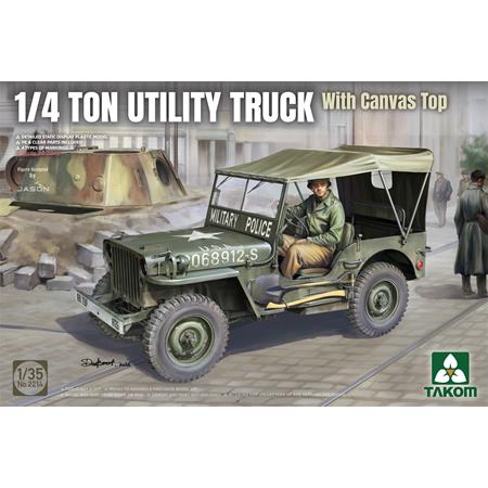 1/4 ton Utility Truck (Jeep) with canvas top