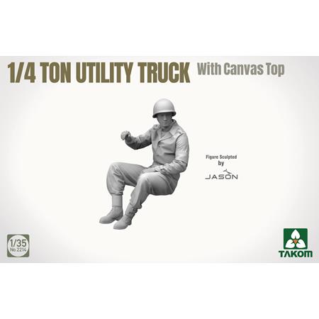 1/4 ton Utility Truck (Jeep) with canvas top