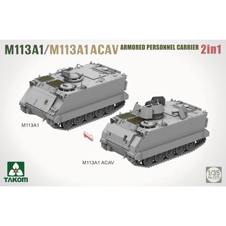 M113A1/M113A1 ACAV + M577A1 ACP + Equipm.- BIG BOX